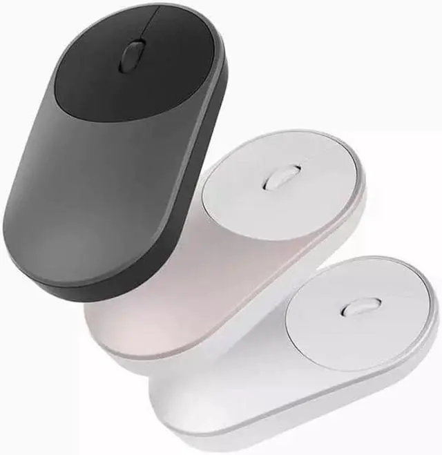 Alt view image 4 of 5 - Wireless Mouse Portable Bluetooth 4.0 Aluminium Alloy ABS Material Gaming Mouse RF 2.4GHz Dual Mode Control Connect