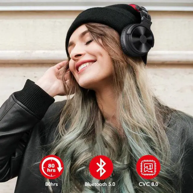 Alt view image 3 of 5 - Wired Wireless Bluetooth Headphone With Boom Mic Stereo Wireless Headphones Gaming Headset For Phone Computer PC Gamer