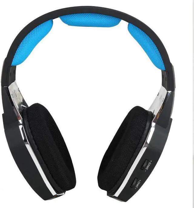 Alt view image 4 of 5 - Fiber-optical Wireless 2.4ghz Stereo Gaming Headsets Over-ear Headphones for PS3,PS4,XBOX ONE Noise Reduction gaming headphones