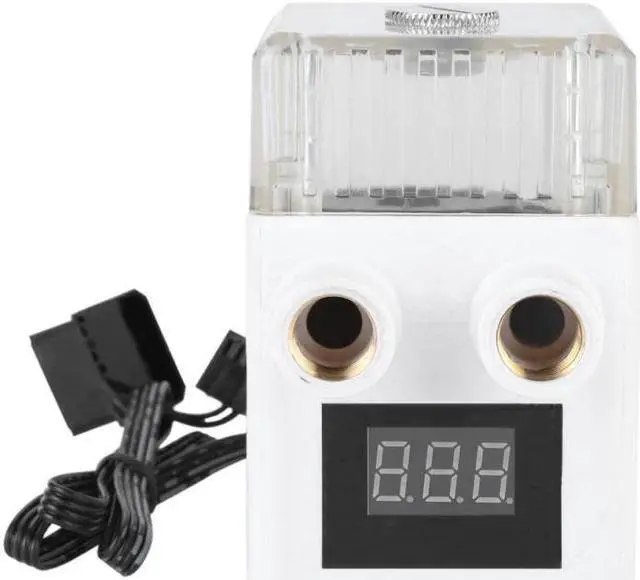 Alt view image 4 of 5 - PC Water Cooling Kit Liquid Computer Cooling Set G1/4 Thread 200L/H Integrated Water Pump Computer Water Cooling System