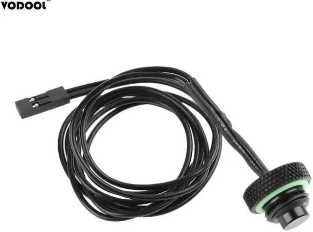 Alt view image 3 of 5 - G1/4 Temperature Measurement Water Stop Sealing Plug TCWD-V1 10K built-in Thermistor Water Cooling PC Computer System