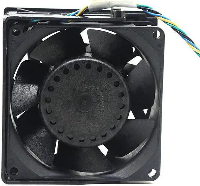 Alt view image 5 of 5 - 8038 powerful fan 8cm 80mm For Delta PFR0812DHE Server Cooling Fan DC 12V 2.54A 80x80x38mm 4-wire pwm cooler