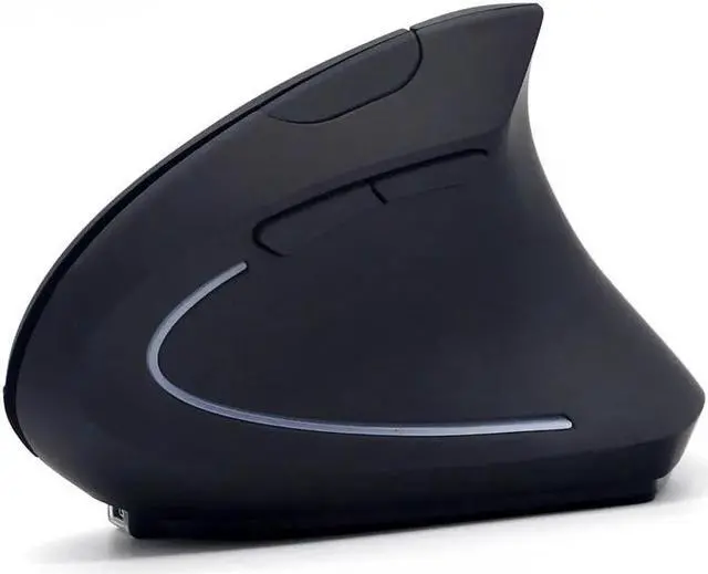 Alt view image 2 of 5 - 5D Wireless Optical Gaming Mouse With USB Portable 1600DPI 2.4GH Ergonomic Upright Vertical Mouse For PC Desktop Laptop Computer