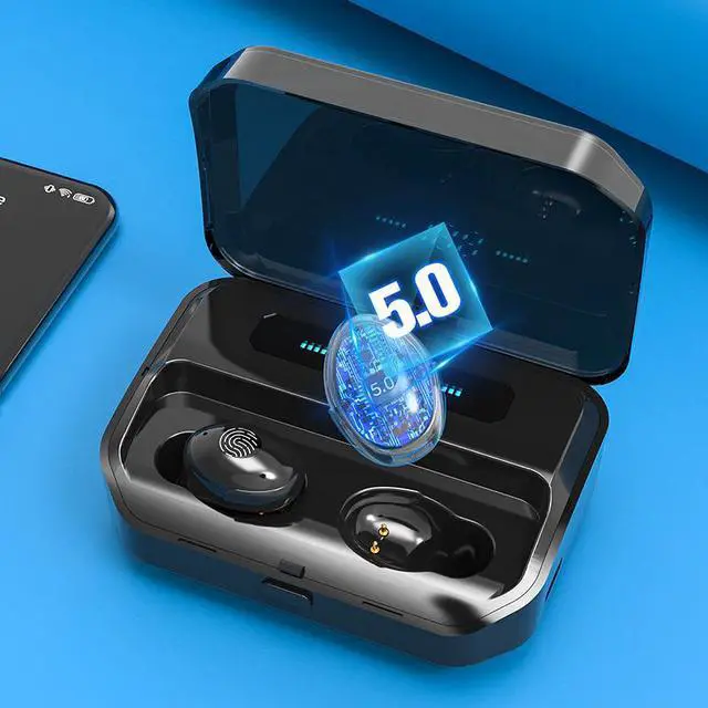 Alt view image 4 of 5 - Wireless TWS earbuds hands free In ear Earphones Hi-Fi Sound headphones Bluetooth 5.0 gaming headset Wireless Bluetooth Ear
