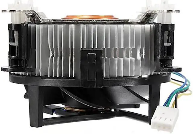 Alt view image 5 of 5 - High Quality Aluminum Material CPU Cooling Fan Cooler For Computer PC Quiet Silent Cooling Fan For 775/1155/1156