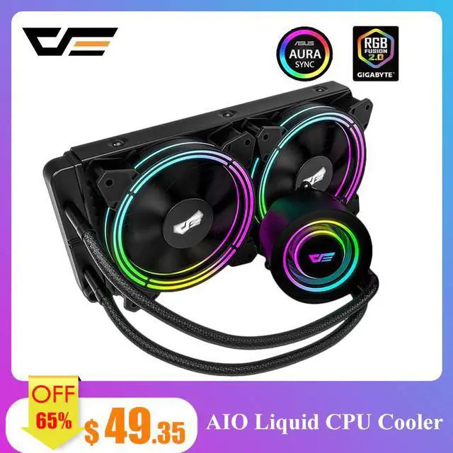 Main image of PC Case Water Liquid Cooling AIO Cooler Radiator water Cooler CPU RGB Sync PWM 240mm Fan Cooler AM4/AM3+LGA 115x/2011