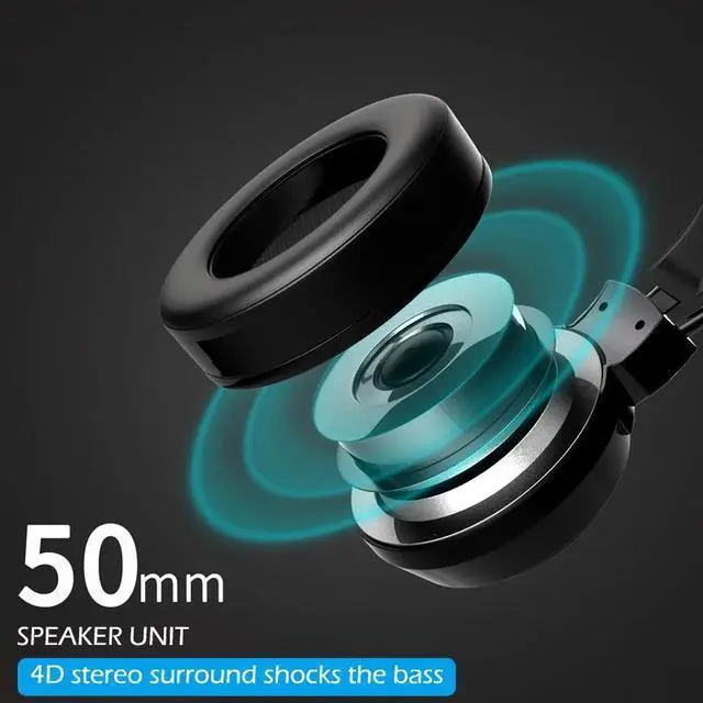 Alt view image 3 of 5 - Earphones 7.1 Virtual Gaming Headsets Surround Sound USB 3.5mm Noise Cancelling Headphones for PS4 PC Games pro audio
