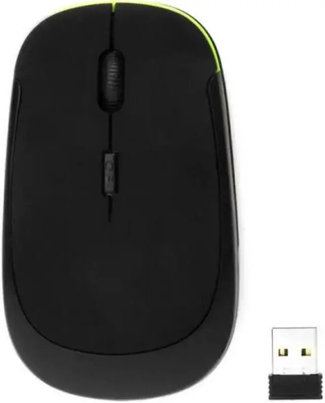 Alt view image 4 of 5 - Computer Device Sensitive Optical Professional Gaming Mouse With 3 Colors Wireless Mouse Ergonomic Design For PC Laptop