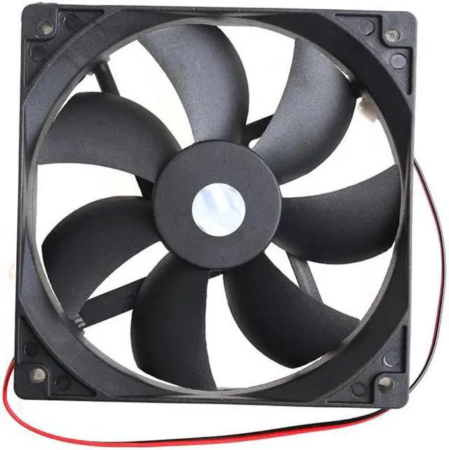 Alt view image 2 of 5 - Quality 12cm  Speed Computer DC 12V 2Pin PC Case System Hydraulic Cooling Fan 12025