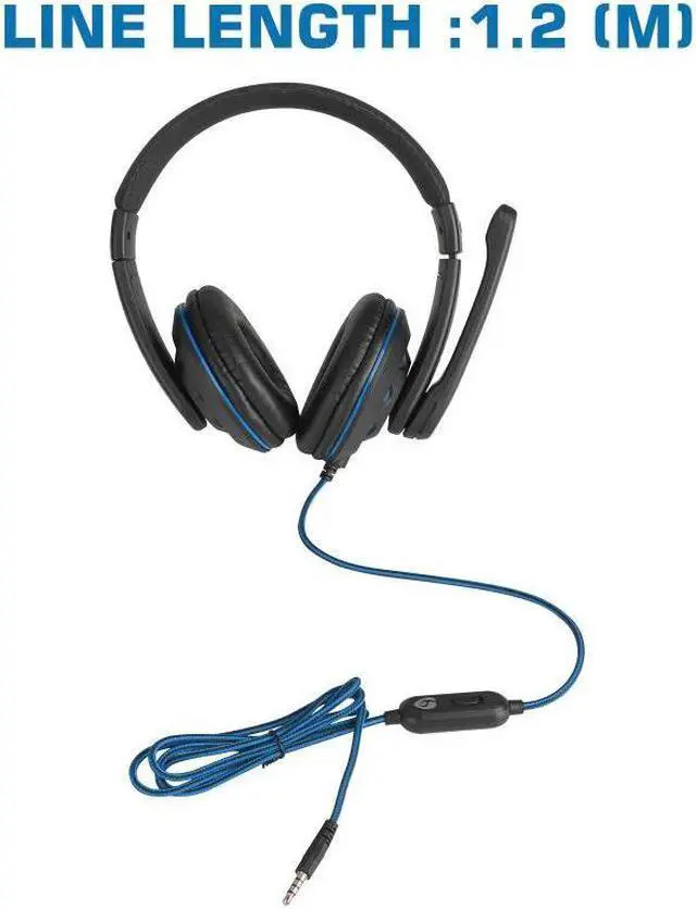 Alt view image 4 of 5 - Headset Gamer Headphone Stereo Earphones Noise Isolation Headset With Microphone For PS4/Nintendo Switch/Xbox One/PC