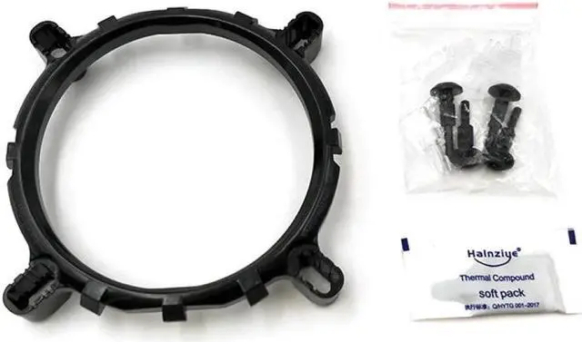 Alt view image 4 of 5 - Fans Universal Silent CPU Cooler LED Light Heatsink Cooling Fan for Desktop Computer