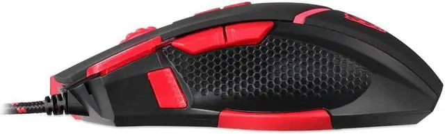 Alt view image 5 of 5 - 4000 DPI 9 Buttons Wired Gaming Mouse Programmable Optical Mice Black Color ABS + PC Material#T2