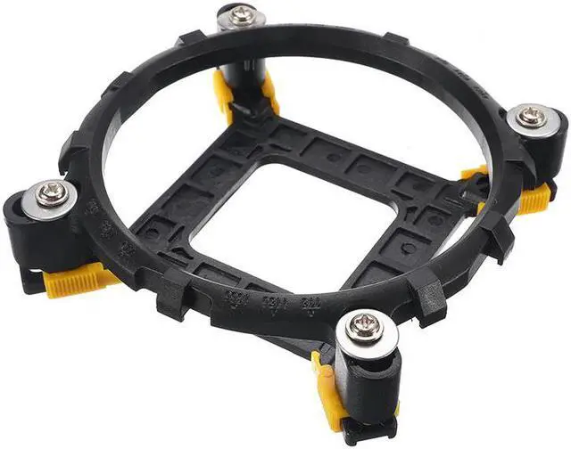 Alt view image 4 of 5 - Fan Bracket Holder Radiator PC Cooling Fans Heatsink Holder Stable Practical Easy Install For Intel 1150 1155 1366