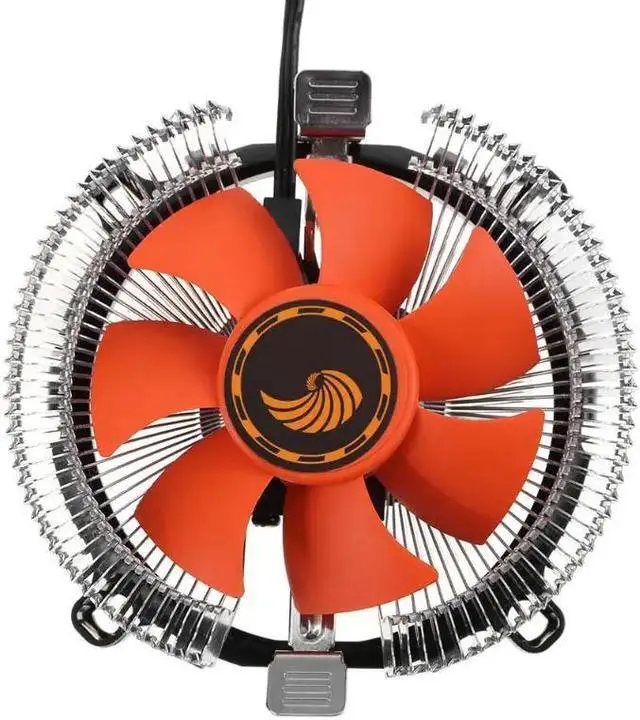 Alt view image 2 of 5 - 12V CPU Cooler Fan Hydraulic Bearing Heatsink Fan Computer PC Case Air Cooling Radiator for Intel 775 1150 1155 1156 AMD754 939