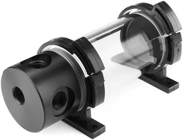 Alt view image 4 of 5 - 50mm 60mm Diameter Cylinder Water Cooling Tank Fixed Holder Bracket Reservoir Holder For Computer PC Water Cooling System