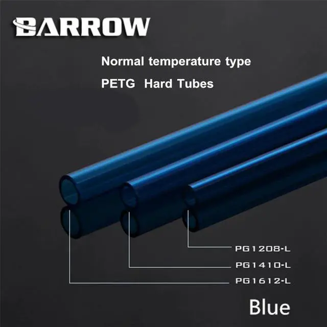 Alt view image 3 of 5 - PETG  Hard TubeTransparent/ Blue /Green/ID8mm/ RedOD12mm - ID10mm/OD14mm -ID12mm/OD16mm   water cooling cooler tube