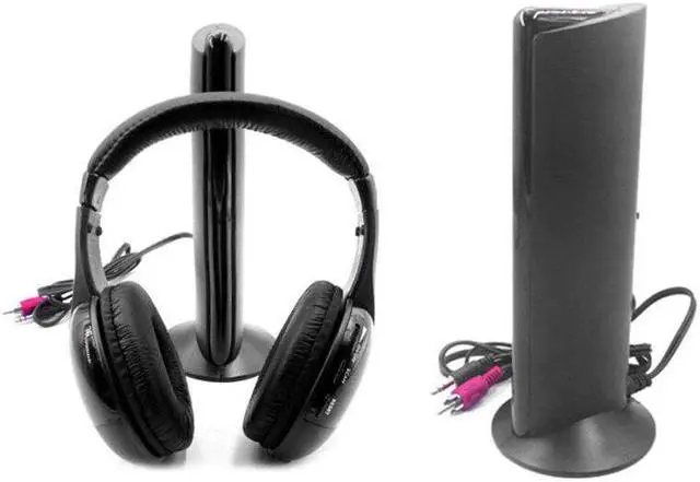 Alt view image 4 of 5 - Headphones Bluetooth Noise Cancelling Headset for Computer Gaming MP3 Player TV Headset Microphone FM Radio d40