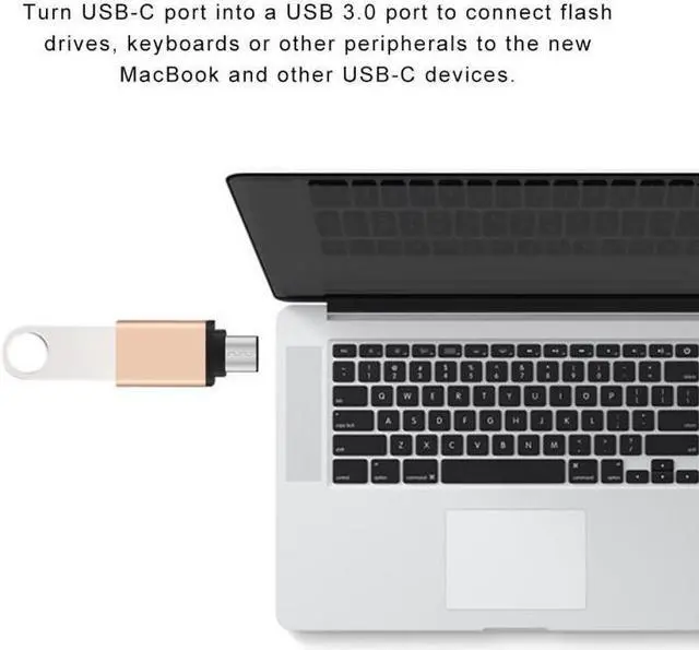 Alt view image 5 of 5 - To USB 3.0 OTG Cable Adapter Type C Converter for   P20 OTG Adapter