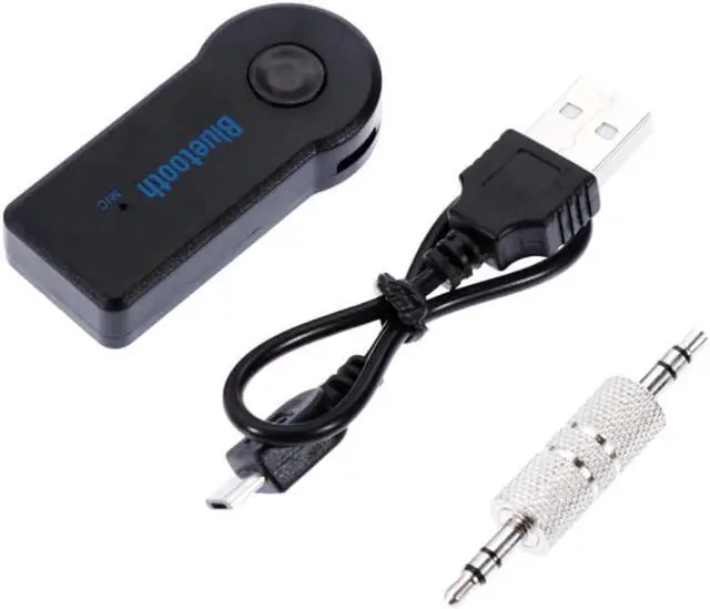 Alt view image 4 of 5 - Bluetooth Transmitter Receiver Portable 3.5mm AUX Audio Wireless Adapter for Car TV PC Bluetooth Receiver Kit