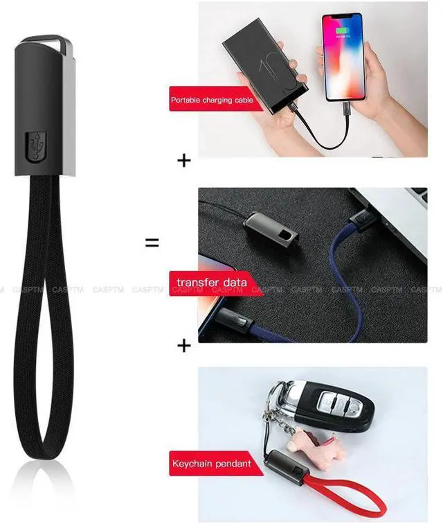 Alt view image 3 of 5 - USB Type C Cable Mini Nylon Micro USB Mole Phone Cable 2A Fast Charger  Transmission For  A50 S10 Charging