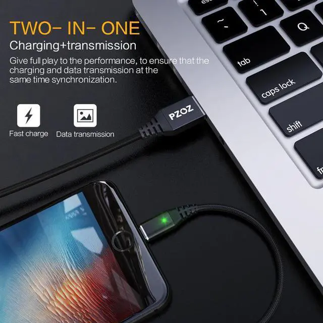 Alt view image 5 of 5 - Magnetic USB c Cable Micro Usb Cable Fast Charging Microusb Type c cable Magnet Charger For iphone 11  redmi note 9s