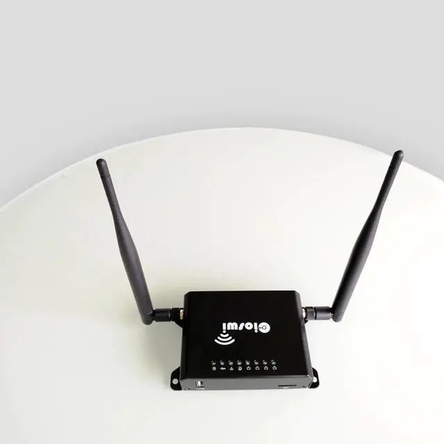 Alt view image 2 of 5 - and wifi sim card router 300Mbps openwrt DDR2 128MB external antennas 192.168.1.1 mobile hotspot wireless router