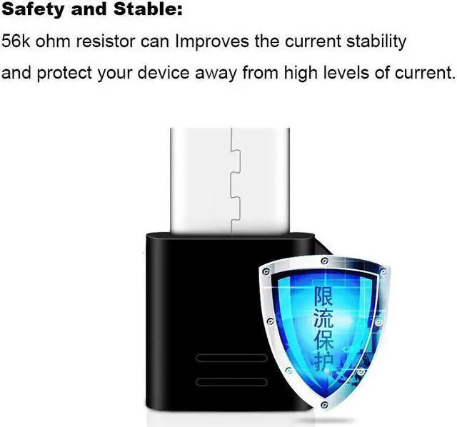 Alt view image 5 of 5 - USB to Type C  OTG Charging Cable Adapter for  Redmi note 8 Mi 10  P30 Pro P20  Galaxy S20 S10 Plus