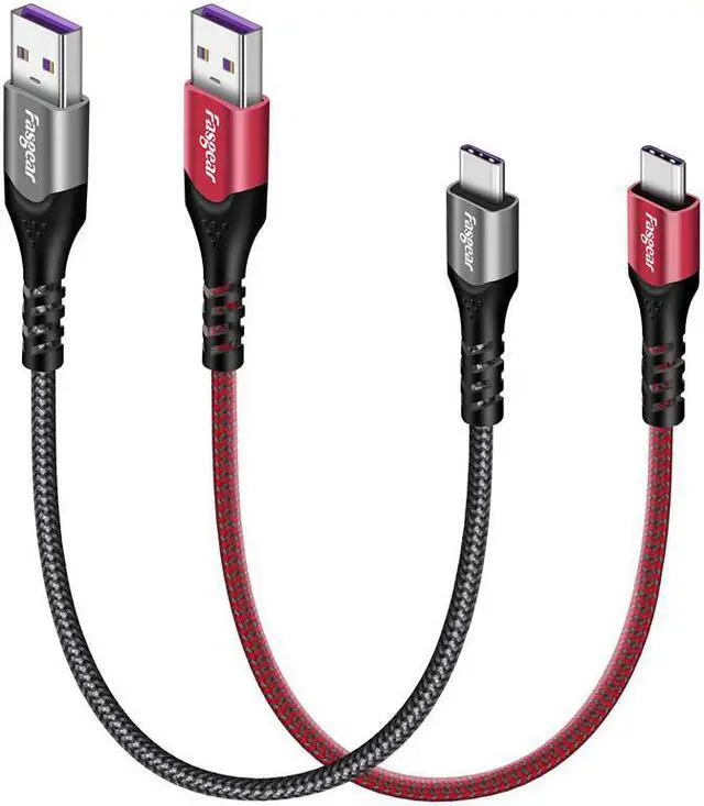 Alt view image 5 of 5 - 5A USB Type C Cable For  P30 40W Supercharge USB-C Charger Cable 1.8M Charger Wire for Android Phone