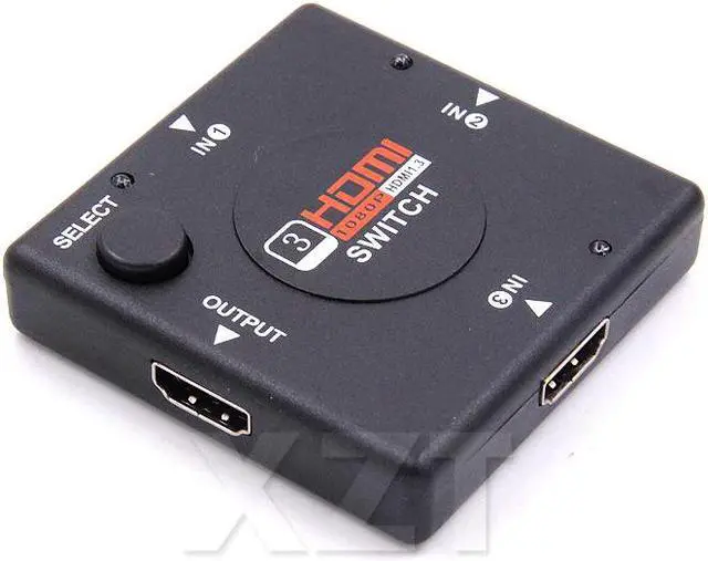 Main image of 1PCS 3 input 1 Output Mini 3 Port HDMI Switch Switcher Splitter Box Selector for HDTV 1080P Vedio HDMI KVM Switcher NEW HOT