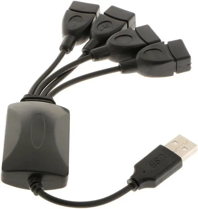 Main image of Octopunch 4 Port USB 2.0 HUB Laptop PC Splitter Adapter Cable for Windows XP/2000/98 Computer