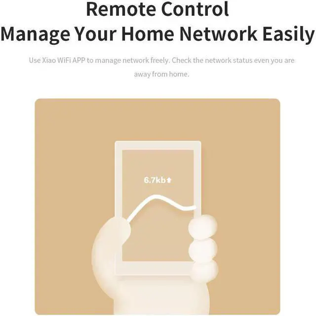 Alt view image 4 of 5 - Original  Mi WIFI Router 4C 64 RAM 802.11 b/g/n 2.4G 300Mbps 4 Antennas Smart APP Control Band Wireless Routers Repeater