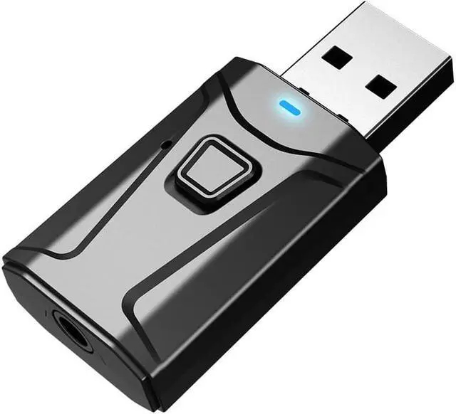 Alt view image 5 of 5 - Bluetooth 5.0 Audio Receiver Bluetooth Transmitter 4 IN 1 Mini 3.5mm Jack AUX RCA Stereo Music Wireless Adapter For TV PC