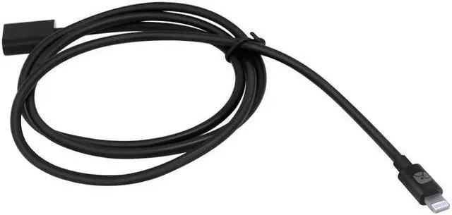 Alt view image 2 of 5 - Lightning Extension Cable for iPhone; Pass Video, , Audio Through Male to Female 8-Pin Cable, Charge Apple Pencil 2m