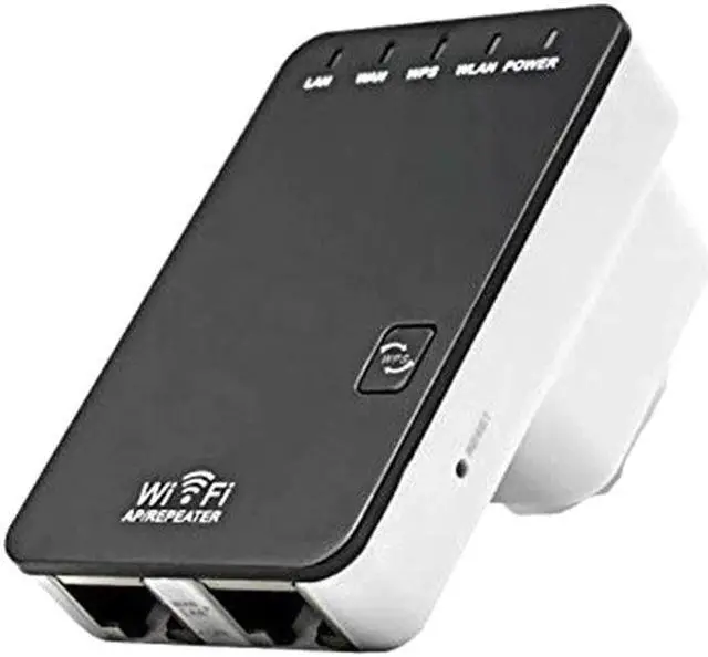 Alt view image 2 of 5 - Router Wifi Signal Amplifier Repeater 300M Dual Network Card Long Range Indoor  Network Router