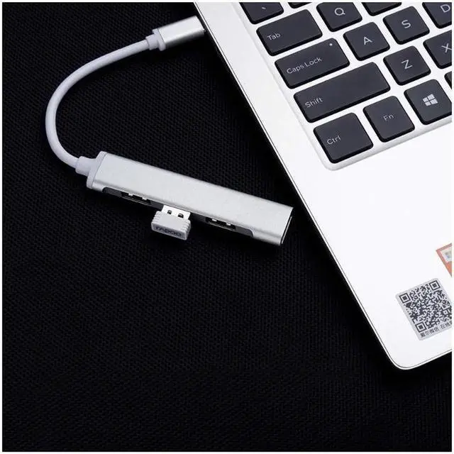 Alt view image 5 of 5 - Type C HUB 4 Port -C to  3.0 Splitter Converter OTG Adapter Cable for Macbook Pro iMac PC Laptop Notebook Accessories