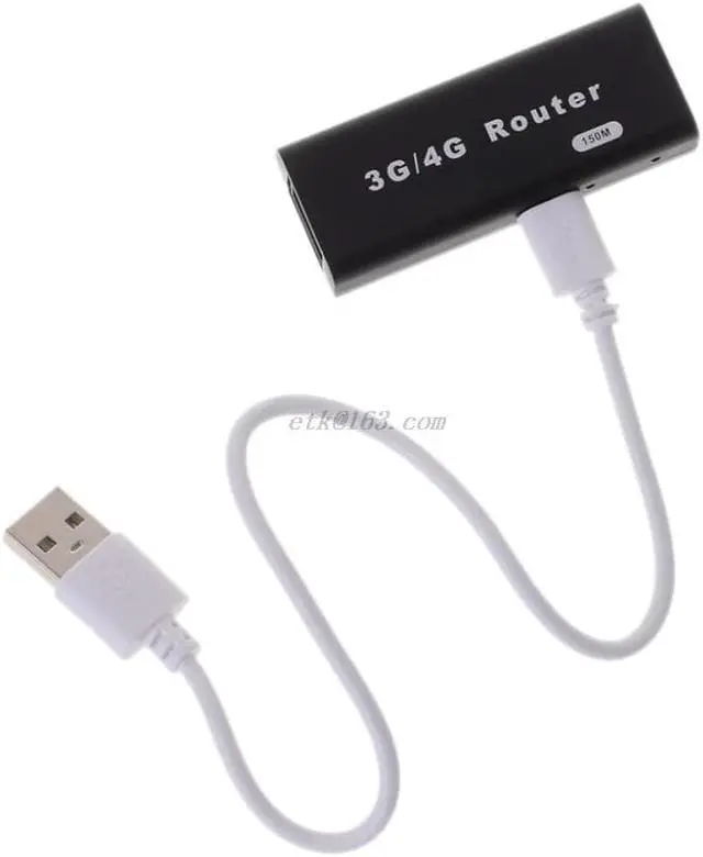 Alt view image 4 of 5 - Mini Portable WIFI Router 3G/4G WiFi Wlan Hotspot AP Client 150Mbps USB Wireless Router hot