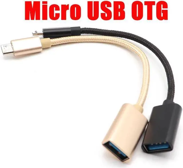 Alt view image 2 of 4 - USB Female OTG Cable Adapter for  S6 S7 for  for   Camera Tablet Converter to Phone  Sync
