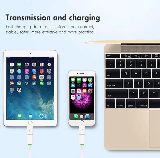 Alt view image 4 of 4 - Micro USB Cable To Lighting Adapter OTG Converter For iphone 5 6 7 X 8 5c Plus XS MAX XR Charging Transmission Connector