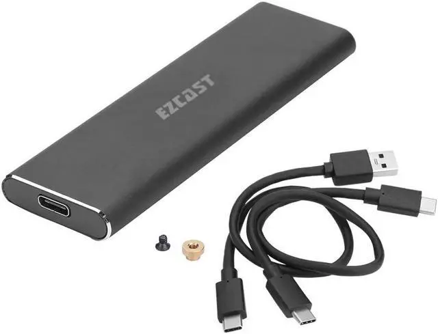 Main image of Hard Disk Box M2 SSD Case NVME PCIe Enclosure M.2 to USB Type C 3.1 GEN2 M Key Adapter support for Windows /for Mac OS