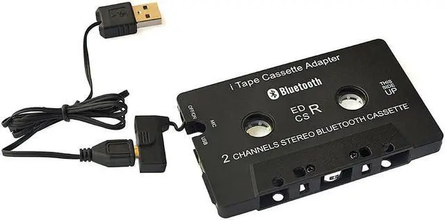 Alt view image 5 of 5 - 3rd Gen Wireless iTape CSR V4.0+EDR Bluetooth Cassette Adapter work while charging Stereo Audio Receiver for Car Deck Player
