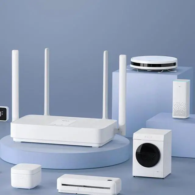 Alt view image 3 of 5 - Redmi Router AX5 Wifi 6 Mesh Gigabit 2.4G/5.0GHz Dual-Band Wireless Router Wifi Repeater 4 High Gain Antennasider