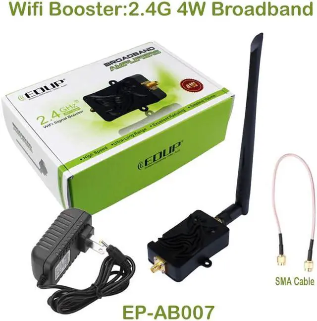 Alt view image 5 of 5 - 8W 4W 2.4G 5G WIFi Booster Signal Repeater Broadband Wifi Amplifiers Wireless Router Range extender wireless adapter