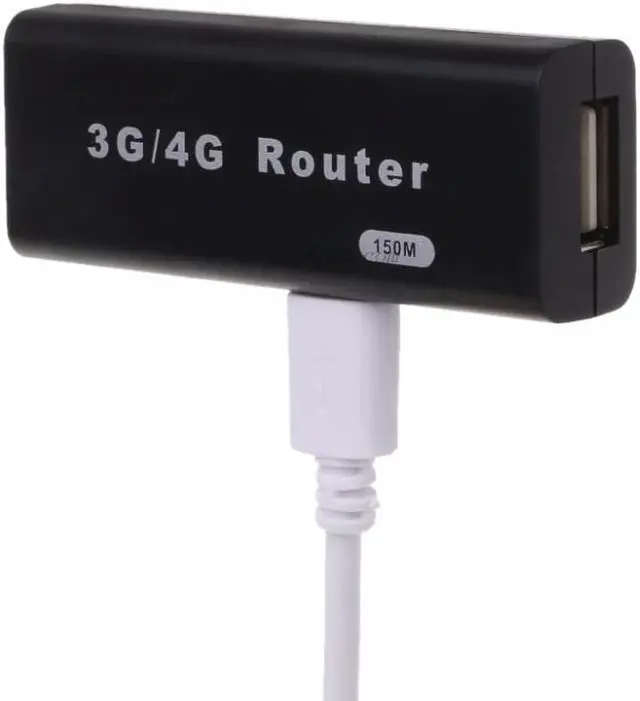 Alt view image 3 of 5 - Mini Portable WIFI Router 3G/4G WiFi Wlan Hotspot AP Client 150Mbps USB Wireless Router hot