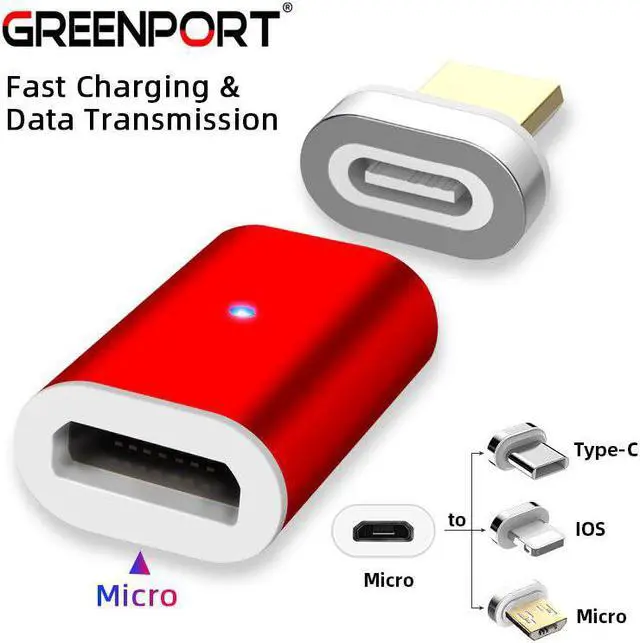 Main image of Micro Usb Adapter Magnetic Charger Type C Convertor for  iPhone   Phone Charger Cable Connector