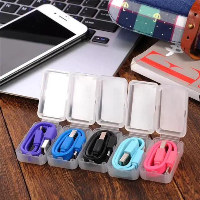 Alt view image 3 of 5 - Candy Package Cables 20CM Type C Micro USB Fast Charging  Usb C Cable Power Bank Cable short cable for iphone