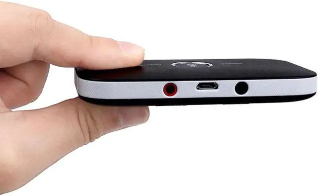 Alt view image 5 of 5 - HiFi Wireless Bluetooth 4.1 Receiver Transmitter with 3.5mm Audio Cable 2 in1 Dual Audio Music Sound Adapter for TV PC