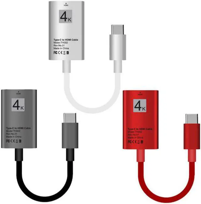 Main image of C HDMI Adapter Phone to TV Cable HDTV Video Converter for  Galaxy S20 Ultra S10 S9 S8 Note10 9 For  LG PC