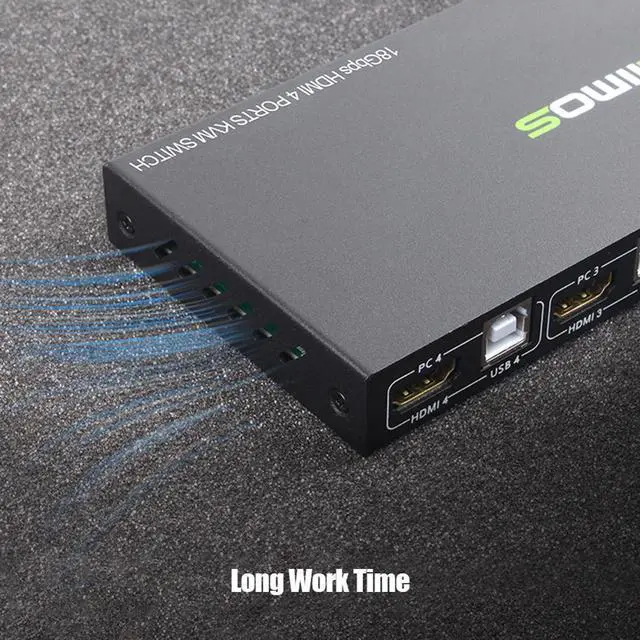 Alt view image 4 of 7 - USB VGA KVM Switch Box 2 in 1 Out Video KVM USB Switch for Mouse Keyboard Monitor Sharing Computer