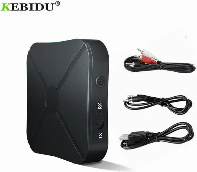 Main image of KN319 Bluetooth 4.2 Receiver Transmitter 2 IN 1 Wireless Bluetooth Adapter Audio With 3.5MM AUX Audio For Home TV MP3 PC