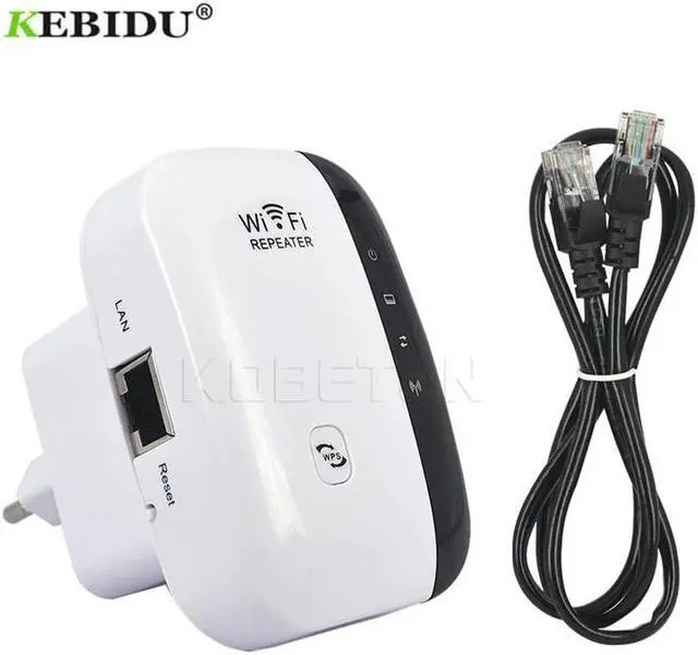 Main image of Wireless Wifi Repeater Network Wifi Router Expander 802.11N/B/G Antenna Wifi Amplifier Repetidor RJ-45 networking cable